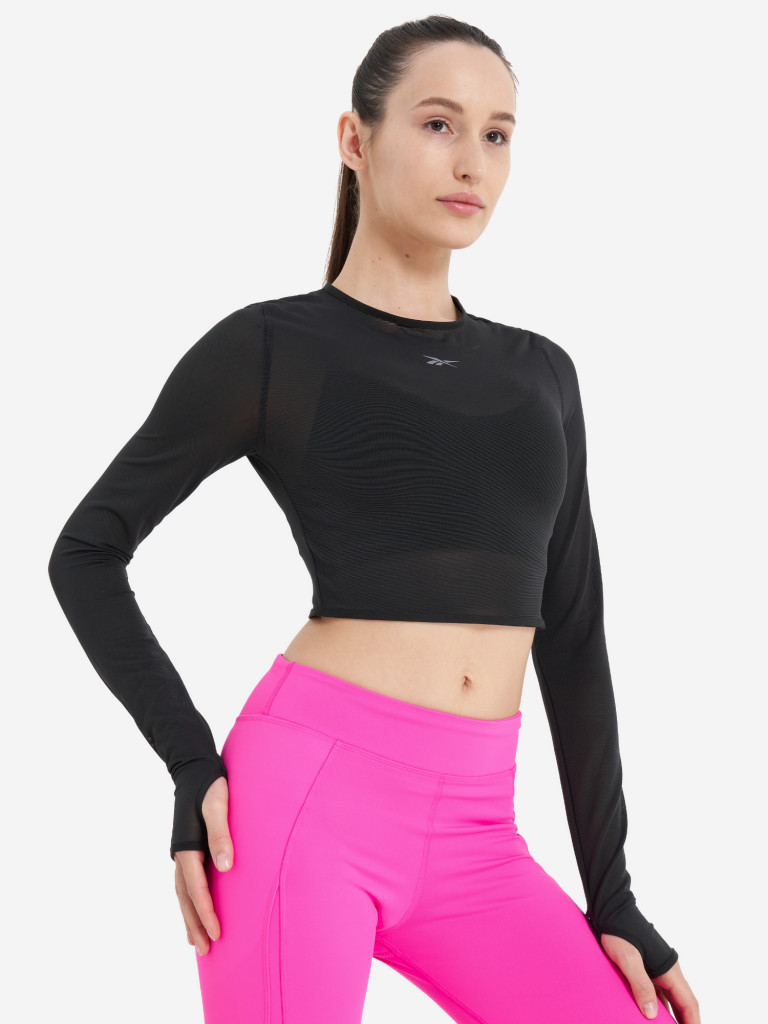 Лонгслив женский Reebok Studio Mesh — фото №2