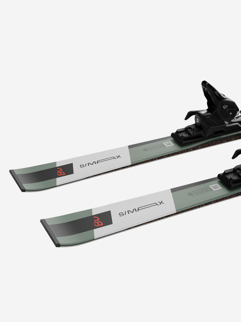 Горные лыжи Salomon E S/Max 8 + крепления M10 GW L80 — фото №6