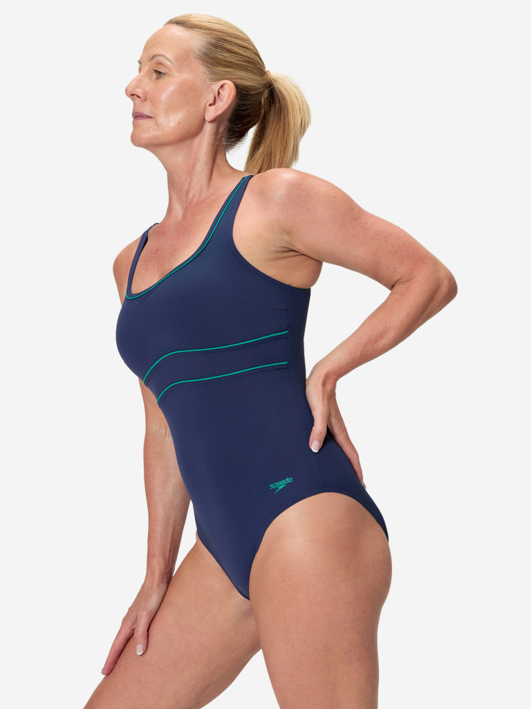 Купальник слитный женский Speedo Solid Contour Eclipse — фото №3