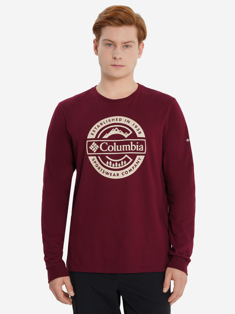 Columbia Csc Seasonal Logo Ls Tee ерлер лонгсливі — фото №2