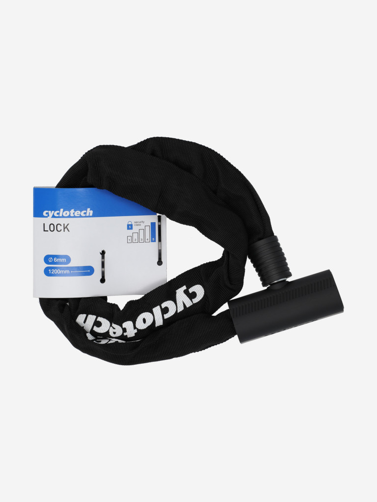 Cyclotech CLK-6 кілті бар велосипед құлпы — фото №4