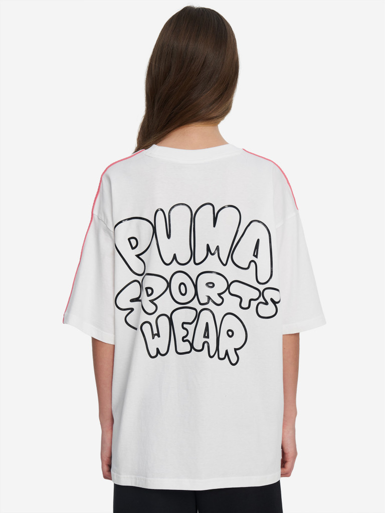 Футболка для девочек PUMA Luminous Cloud — фото №3