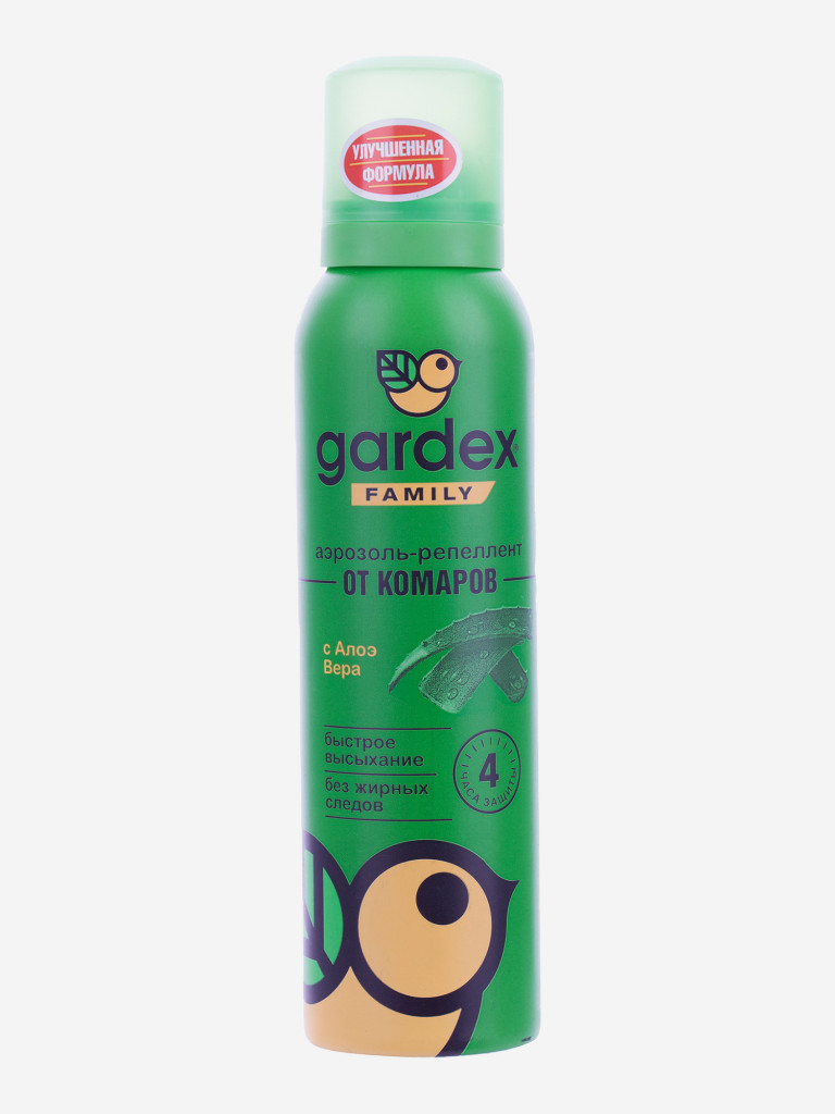 Аэрозоль-репеллент от комаров Gardex Family, 150 мл