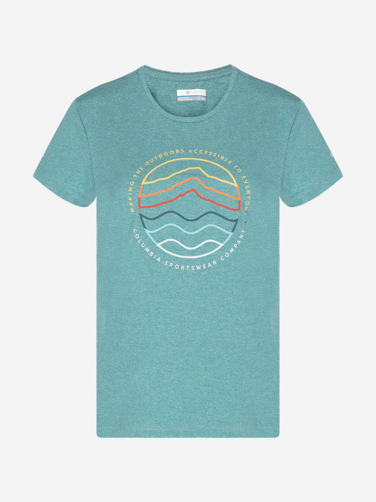 Футболка женская Columbia Sloan Ridge Graphic Ss Tee — фото №6