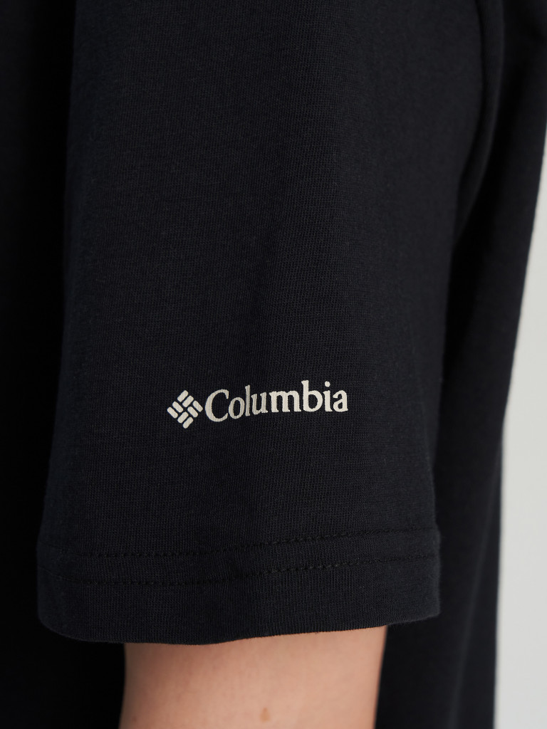 Columbia Rolling Bend Graphic Relaxed Crop SS әйелдер футболкасы — фото №6