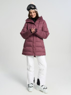 Columbia Snowside Peak Long Insulated Jacket жел өткізбейтін таушаңғы әйелдер курткасы — фото №4