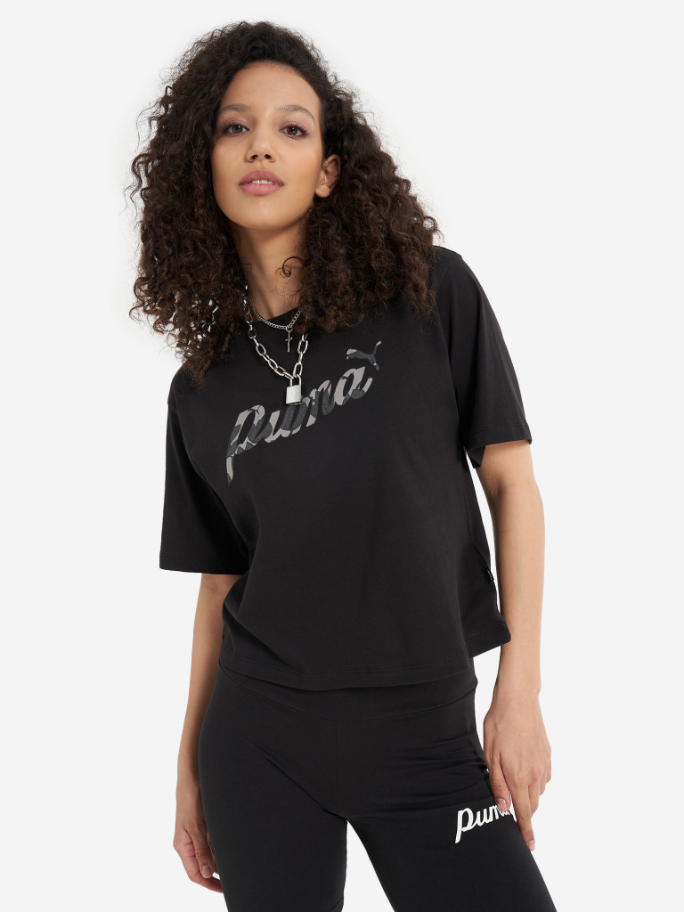 PUMA Ess+ Blossom әйелдер футболкасы — фото №2