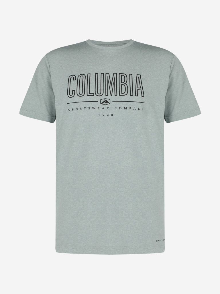 Футболка мужская Columbia Tech Trail Front Graphic SS Tee — фото №4
