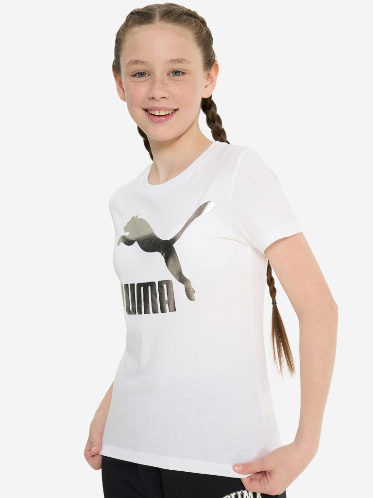Футболка для девочек PUMA Classics Logo