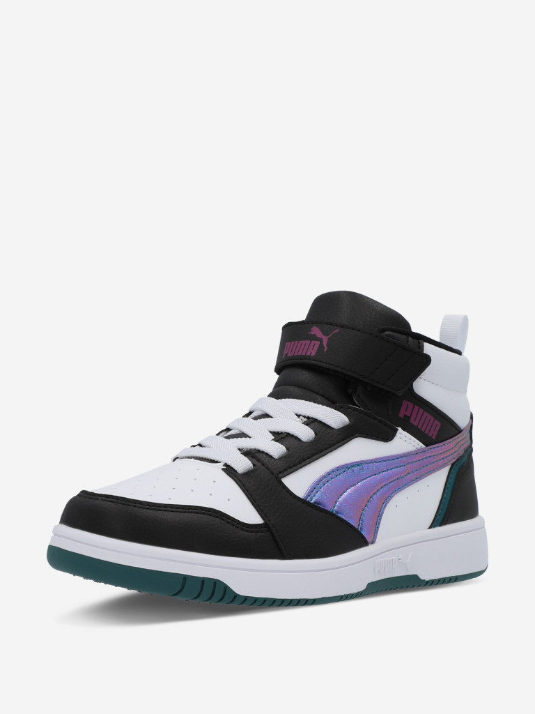 Кеды для девочек PUMA Rebound V6 Mid Bouncy Sky Ac+ Ps — фото №2