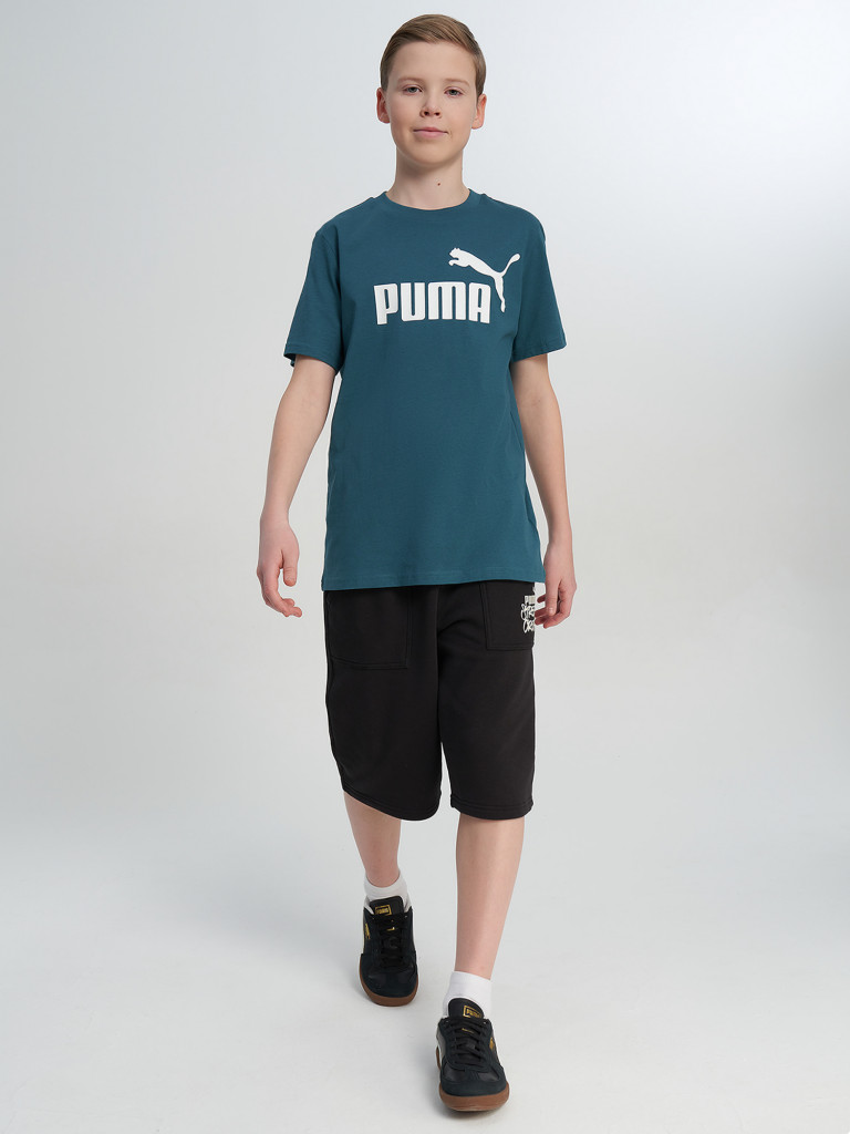PUMA Ess No. 1 Logo ұлдарға арналған футболкасы — фото №4