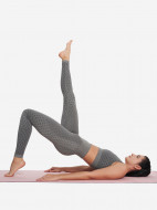 Легинсы женские Demix HighFlow Yoga Seamless Gfx — фото №6