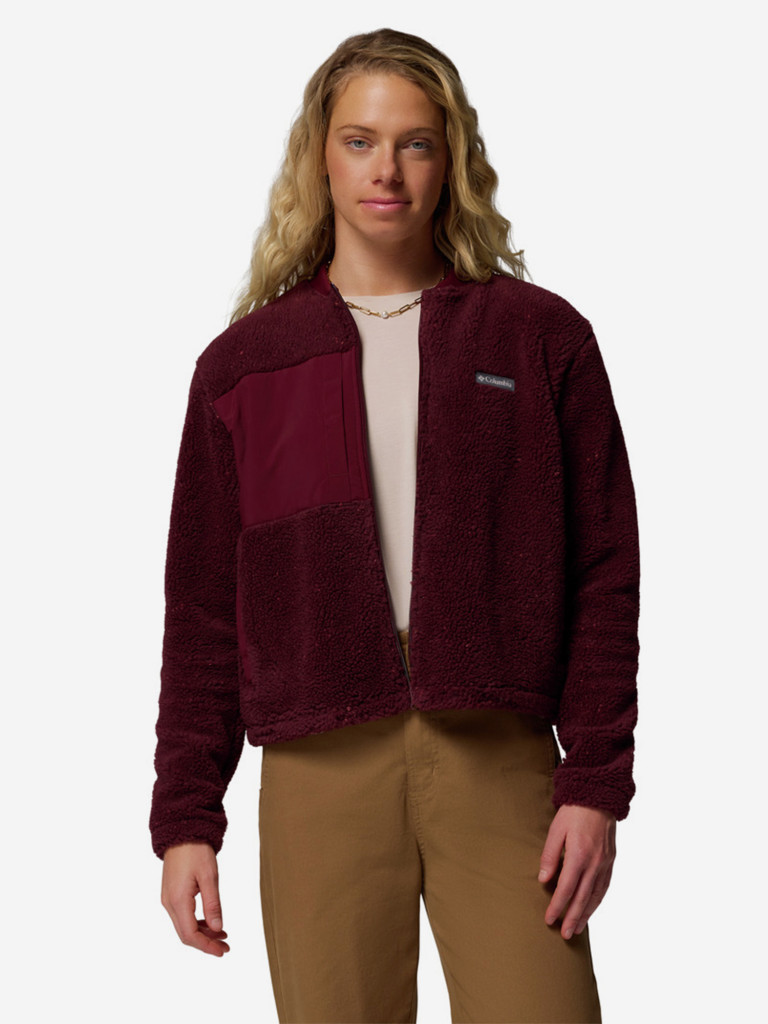 Джемпер флисовый женский Columbia Stellar Path Fleece Bomber Full Zip — фото №5