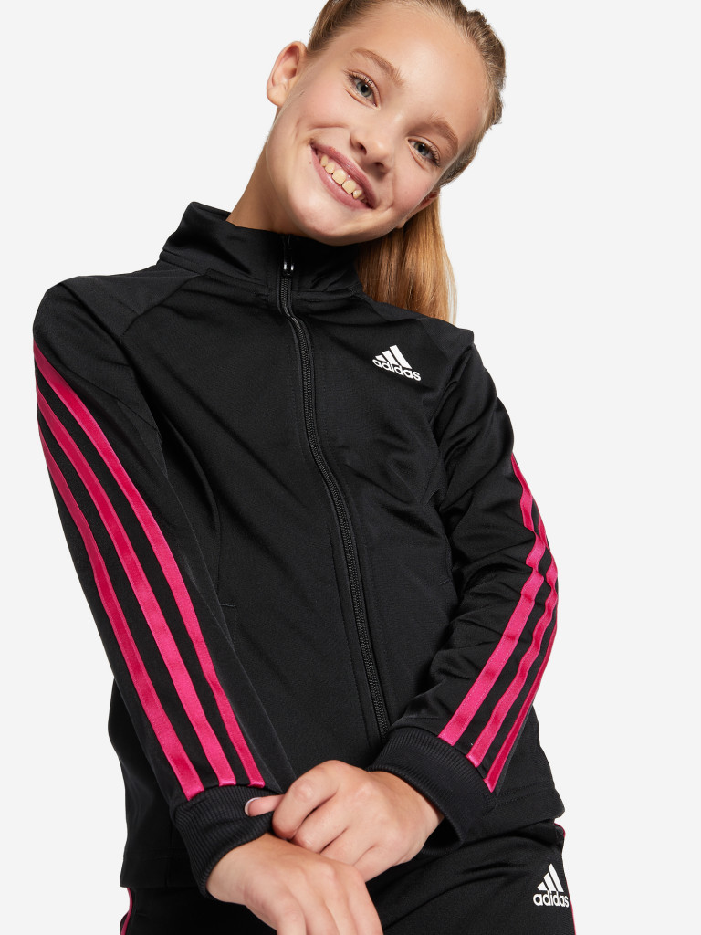 Костюм для девочек adidas Team 3-Stripes — фото №2