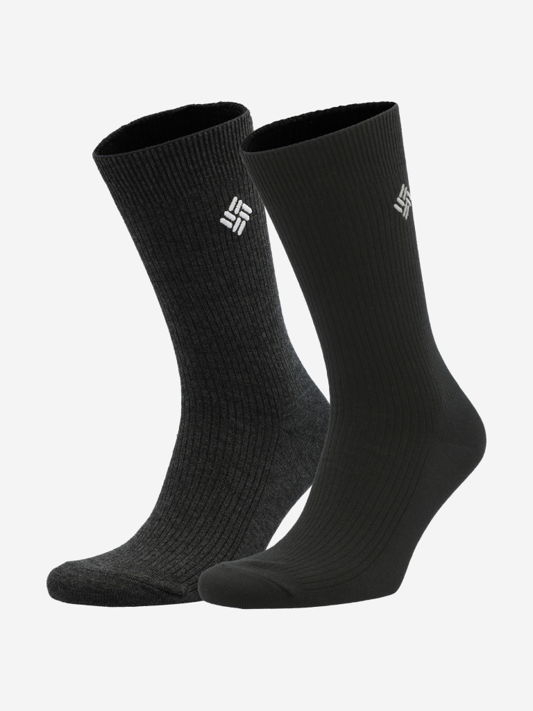Columbia Ribbed crew DC шұлықтары, 2 жұп