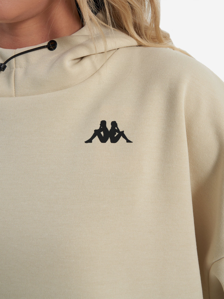 Толстовка женская оверсайз Kappa — фото №7