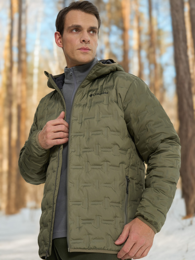 Columbia Delta Ridge II Down Hooded Jacket ерлер мамық курткасы