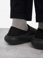 Слипоны утепленные мужские Crocs Classic Sueded Moc — фото №10