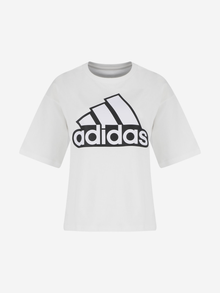 Футболка женская adidas Essentials Logo Boxy — фото №4