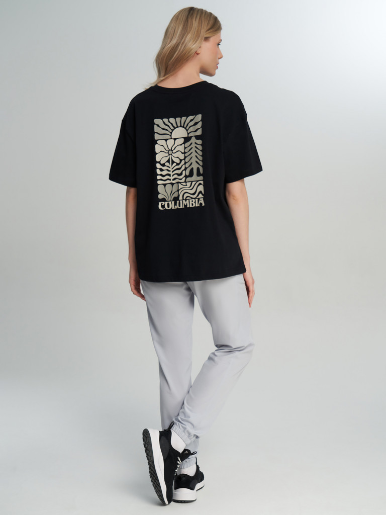 Футболка женская оверсайз Columbia Rolling Bend Graphic Oversized Tee — фото №6