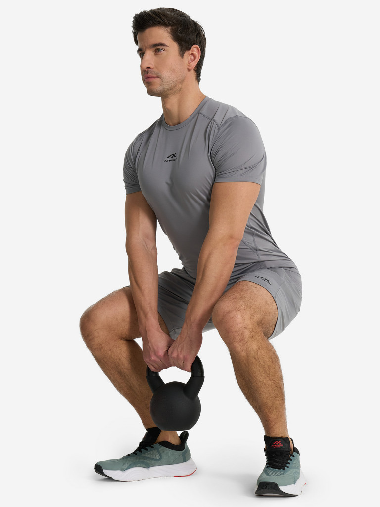 Футболка компрессионная мужская Athlex — фото №4