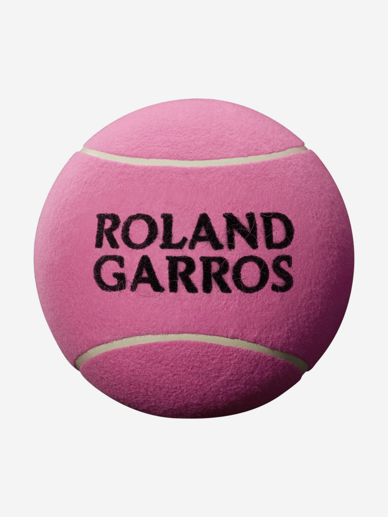 Мяч сувенирный Wilson Roland Garros 9 Jumbo Tball PK Defl — фото №2