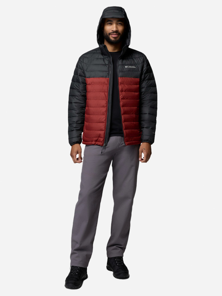 Columbia Powder Lite II Hooded Jacket ерлер жылы курткасы — фото №4