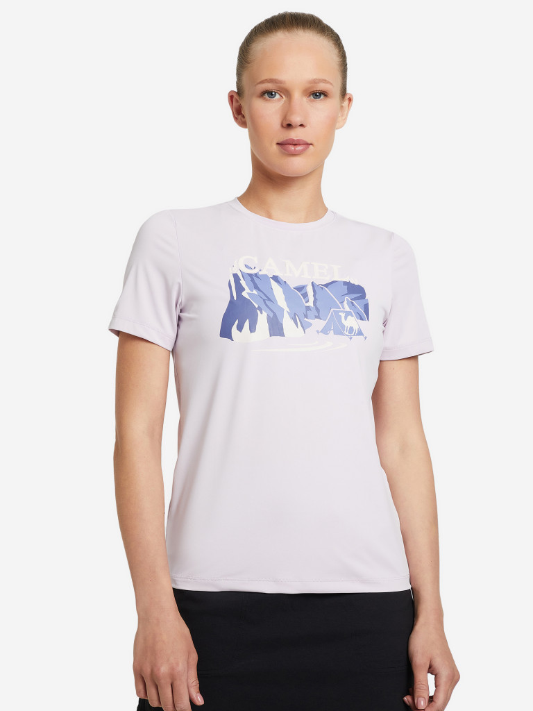 Camel әйелдер футболкасы