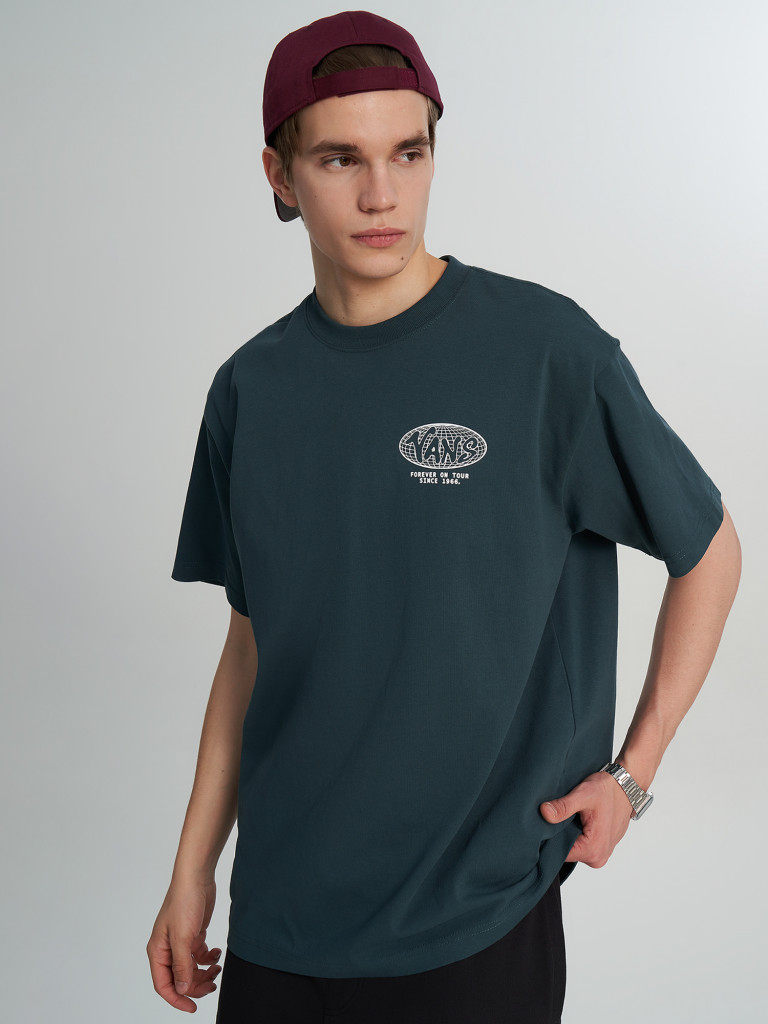 Vans World Tour Loose SS ерлер футболкасы — фото №3