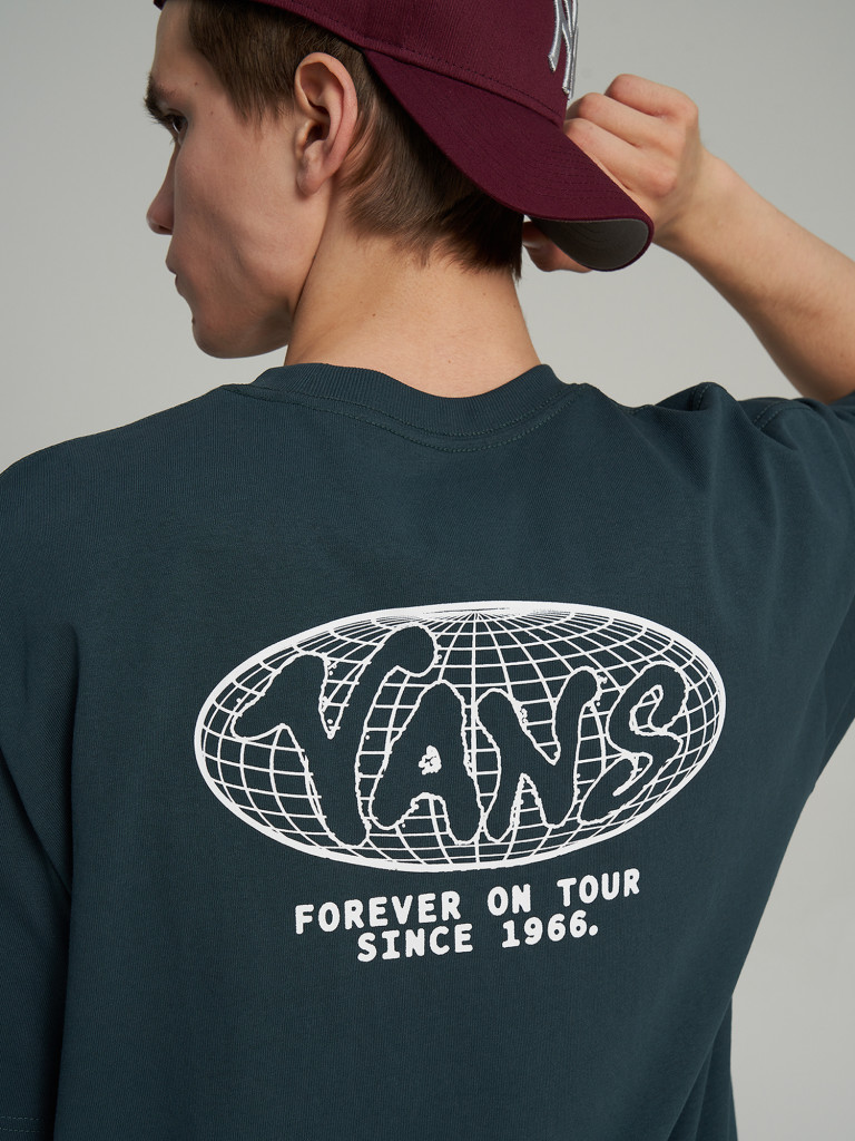 Vans World Tour Loose SS ерлер футболкасы — фото №7
