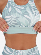 Топ бра спортивный Demix HighFlow Yoga Longline Gfx — фото №7