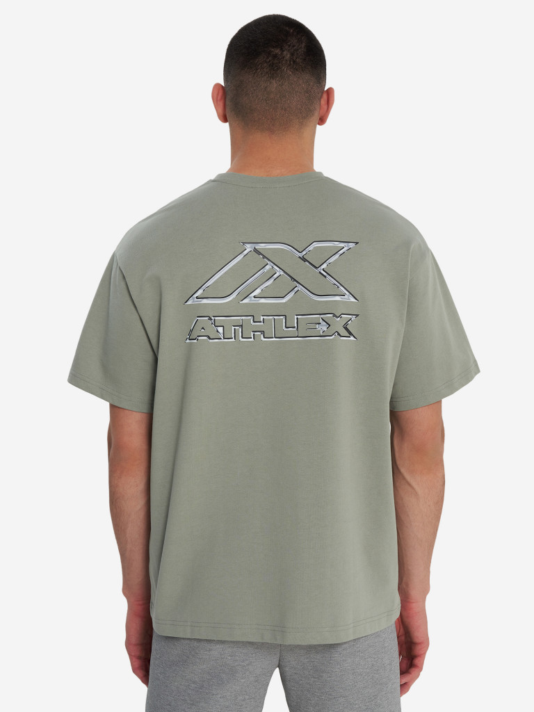 Athlex оверсайз ерлер футболкасы — фото №3