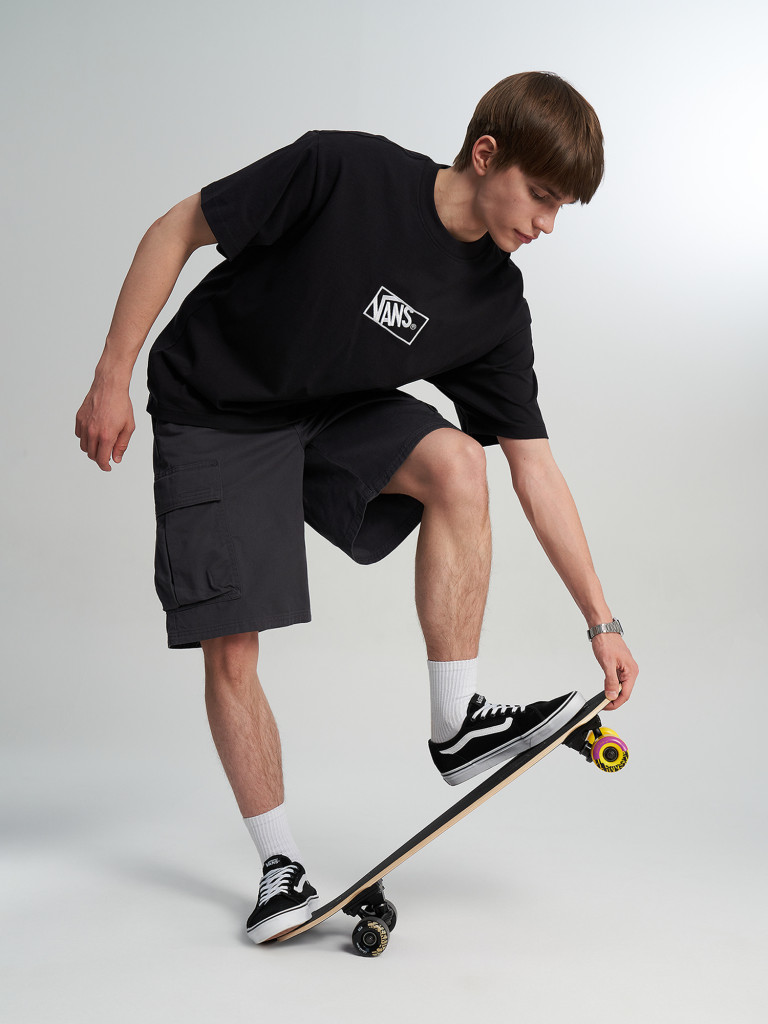 Vans Blocked Box Loose SS ерлер футболкасы — фото №5