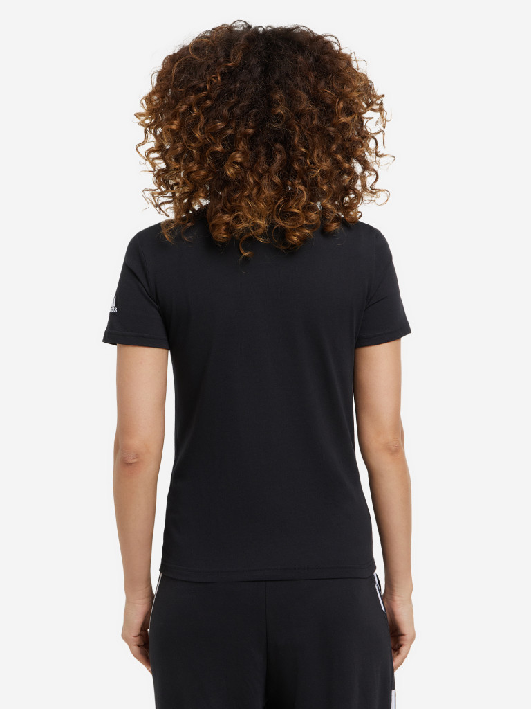 Футболка женская adidas Loungewear Essentials Slim Logo — фото №2