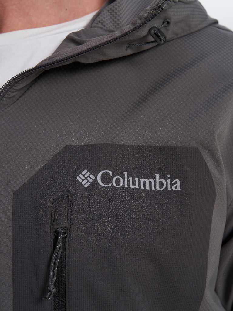 Ветровка мужская Columbia Tall Heights III Hooded Softshell — фото №7