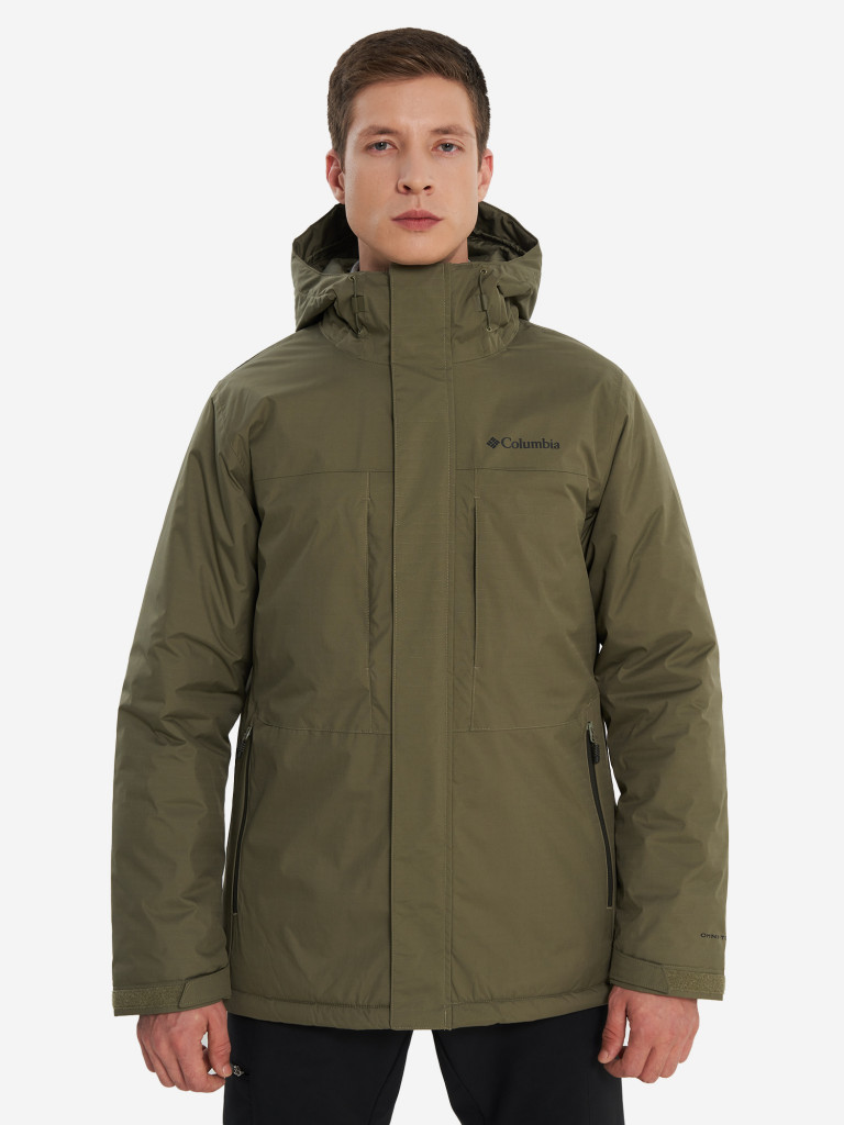 Columbia Oak Harbor Long Insulated Jacket ерлер мамық курткасы — фото №2