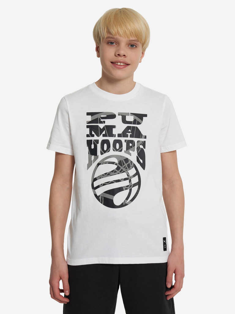 Футболка для мальчиков PUMA Basketball Blueprint — фото №2
