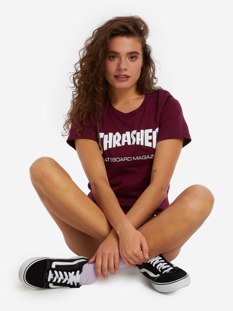 Thrasher Skate Mag әйелдер футболкасы — фото №3