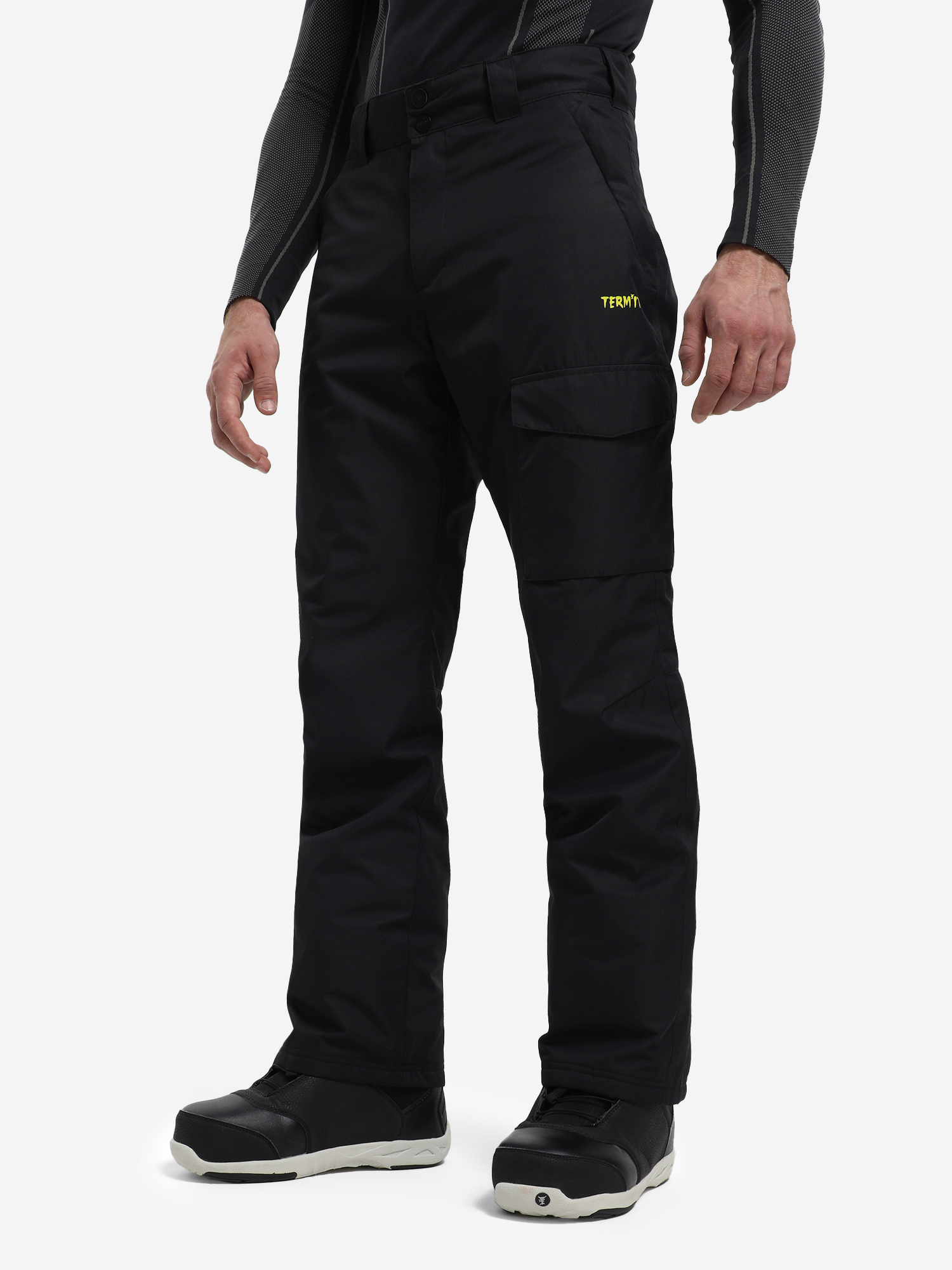Брюки утепленные мужские Termit чёрный цвет — купить за 14240 тг со ...
