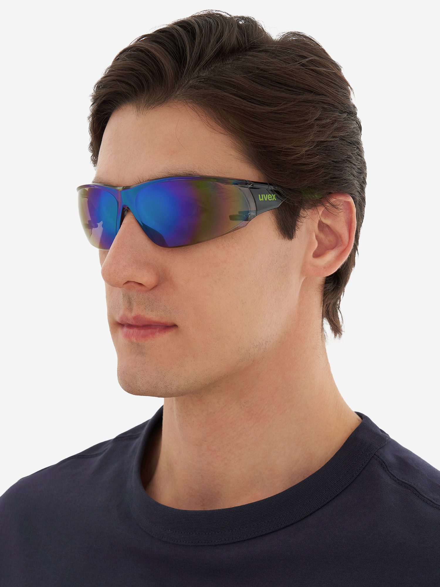 Солнцезащитные очки Uvex Sportstyle 218 зелёный цвет — купить за 13990 ...