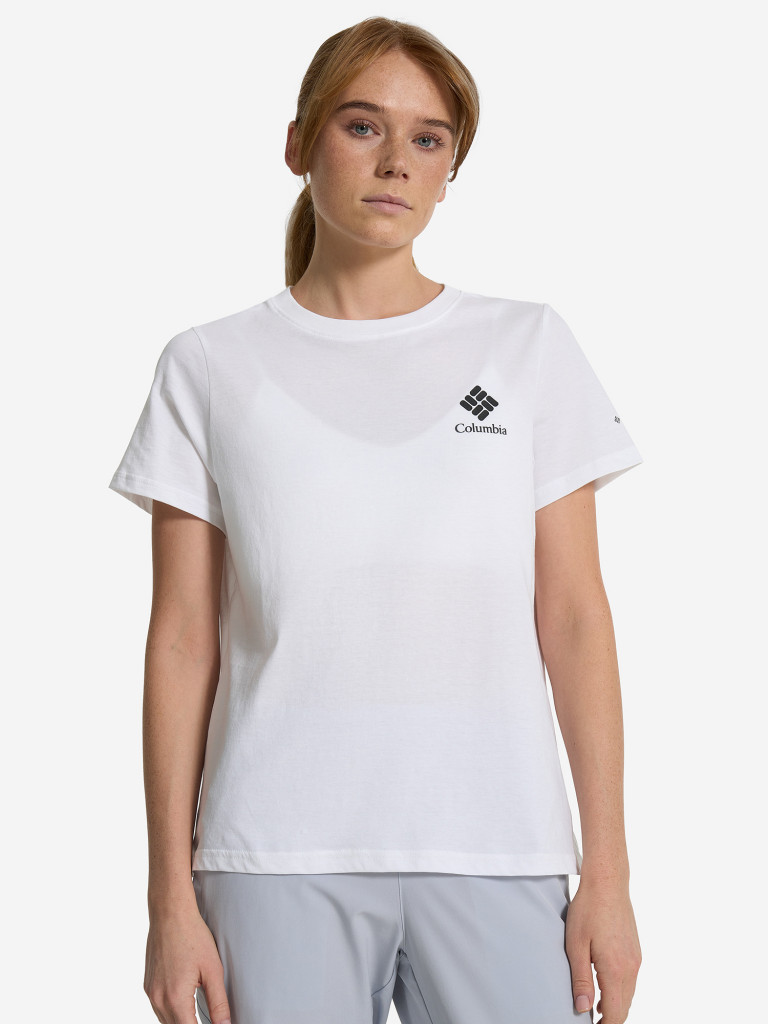 Футболка женская Columbia Rolling Bend Graphic Ss — фото №2
