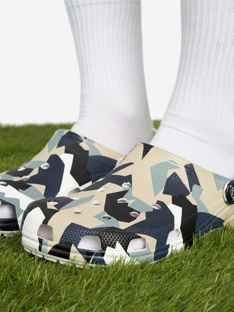 Сабо мужские Crocs Geo Camo — фото №10