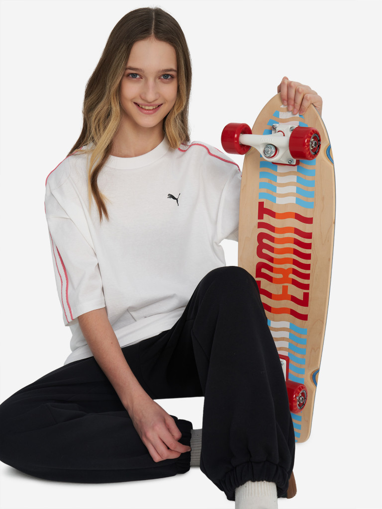 Футболка для девочек PUMA Luminous Cloud — фото №4