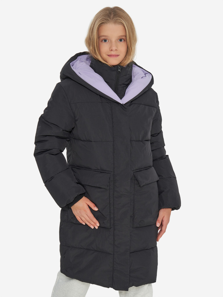 Пальто утепленное для девочек Oldos! — фото №6