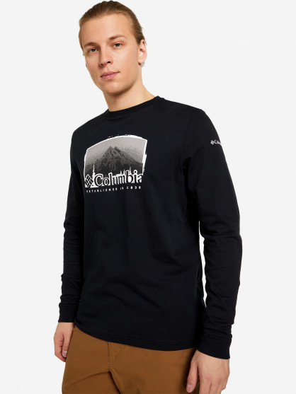 Лонгслив мужской Columbia Blue Reef LS Graphic Tee