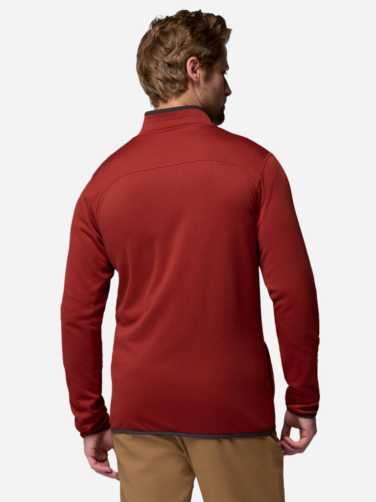 Columbia Essential Hike Grid Fleece Full Zip ерлер флис жемпірі — фото №3