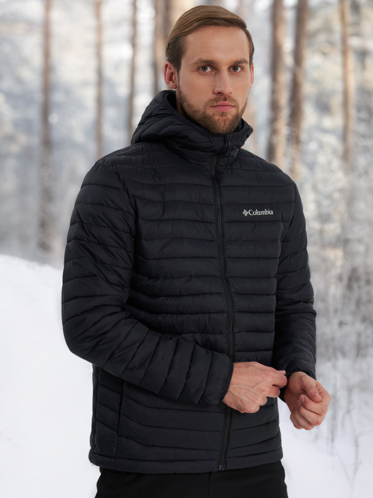 Columbia Powder Pass Hooded Jacket ерлер жылы курткасы