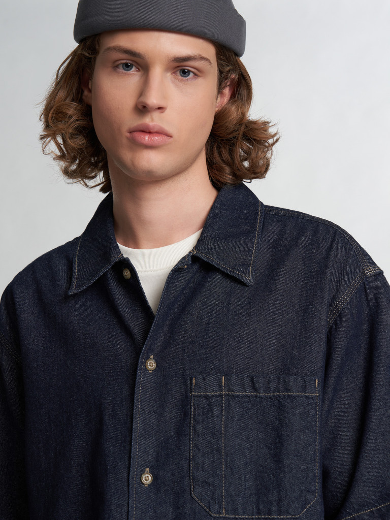 Рубашка с коротким рукавом мужская DICKIES Denim — фото №5