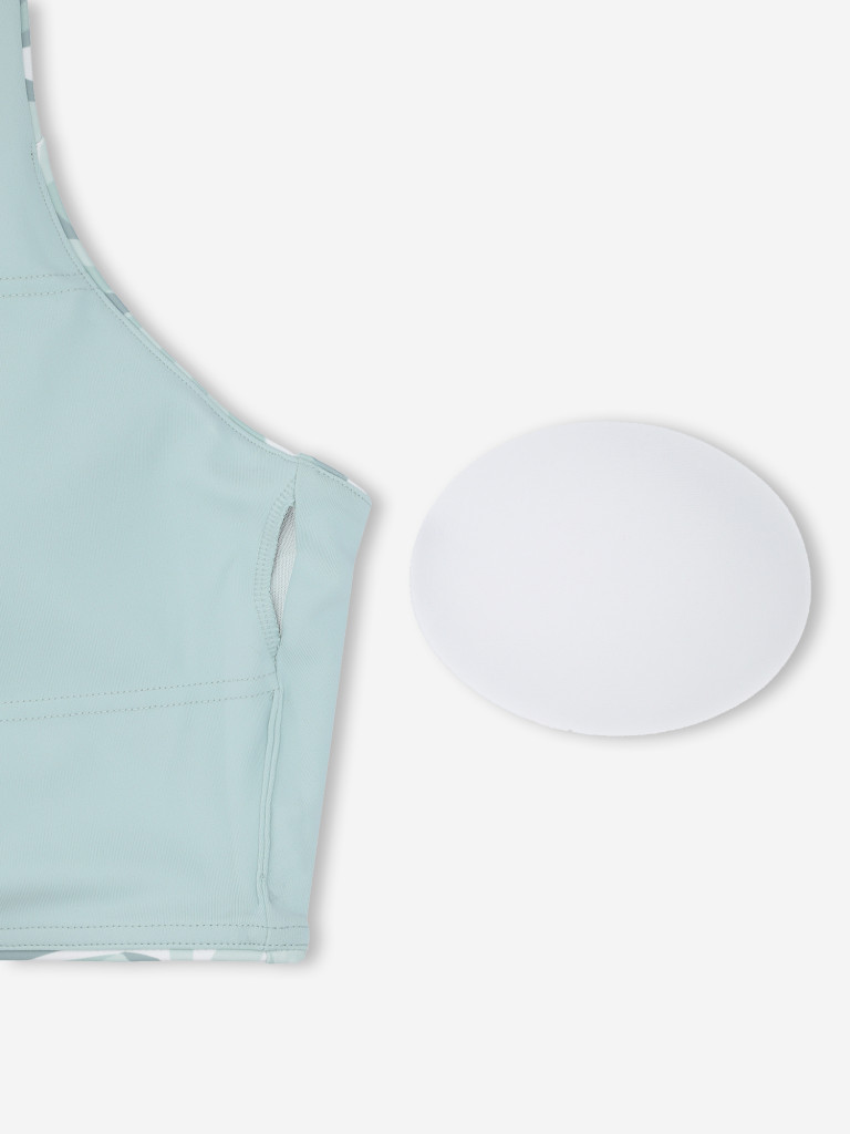 Топ бра спортивный Demix HighFlow Yoga Longline Gfx — фото №10