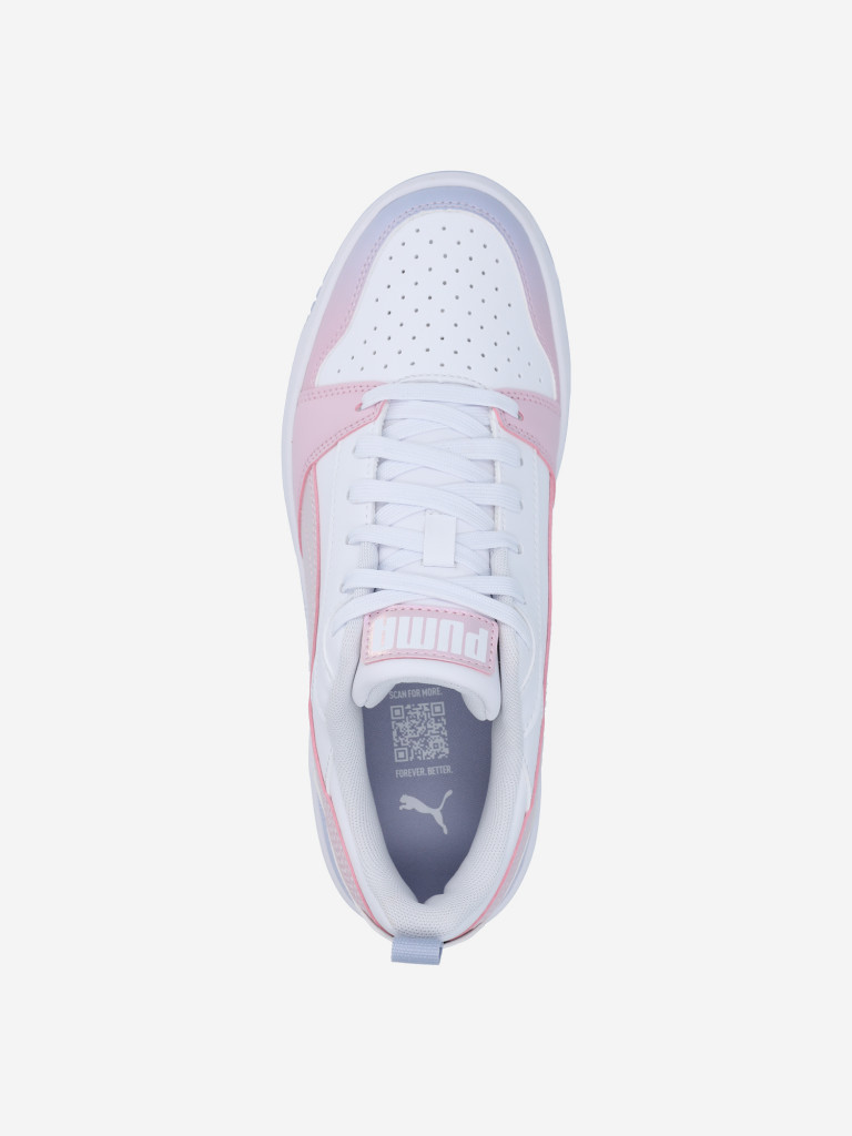 Кеды для девочек PUMA Rebound V6 Lo Blurry Dreams Jr — фото №6